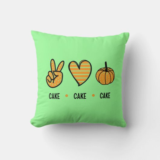 taartcake kussen (Voorkant)