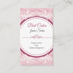 taarten, handgemaakte 3 D taarten, gebak-fornuizen Visitekaartje