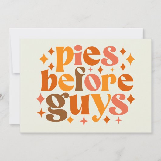 Taarten Voor Mannen Kaart (Voorkant)