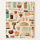 Taarten vorken en snoepjes Keuken Planner (Achterkant)