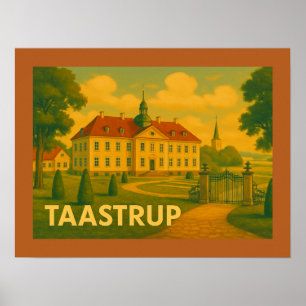 Taastrup Denemarken Toren Poster