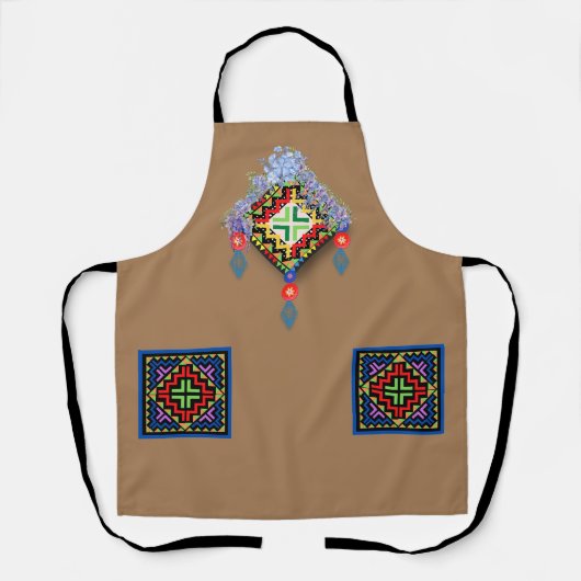 tab design hmong paj ntaub schort (Voorkant)