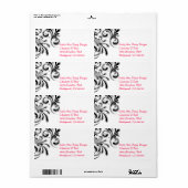 {taba} Geavanceerde bloei labels (Full Sheet)