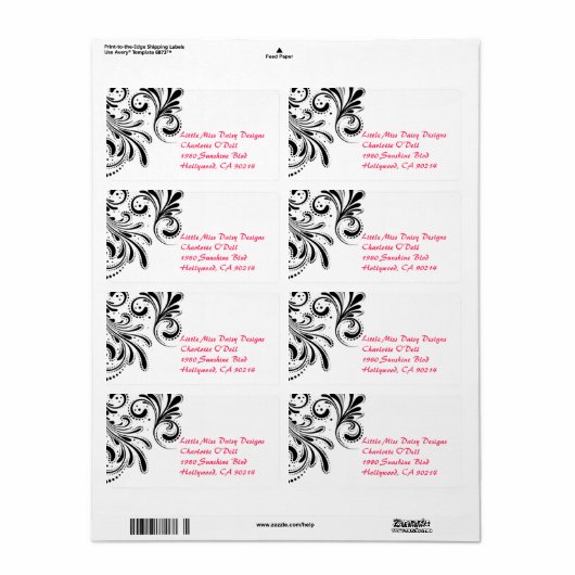 {taba} Geavanceerde bloei labels (Full Sheet)