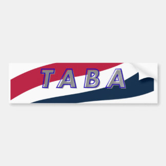 TABA political take America back again Bumpersticker