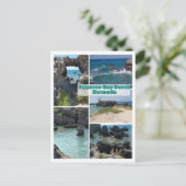 Tabacco Bay Beach, Bermuda briefkaart (Staand voorkant)