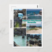 Tabacco Bay Beach, Bermuda briefkaart (Voorkant / Achterkant)