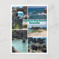 Tabacco Bay Beach, Bermuda briefkaart