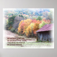 Tabak Barn in Herfst boeddha Inspirerend prijsopga