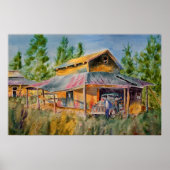 Tabak Barn Print (Voorkant)