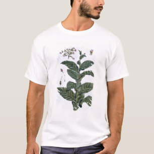 Tabak plant, bord 7, van 'Collectie del euse' T-shirt