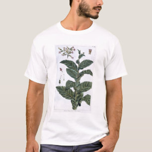 Tabak plant, bord 7, van 'Collectie del euse' T-shirt