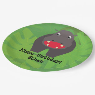 Tabak Safari - hippo Papieren Bordje