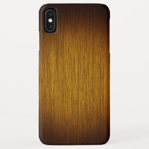 Tabak Sunburst Grainy Wood Background iPhone XS Max Hoesje