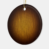 Tabak Sunburst Grainy Wood Background Keramisch Ornament (Links)