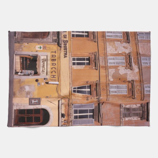 Tabak Winkel Perugia Poster Plaque iPad Air Cover Theedoek (Horizontaal)