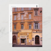 Tabak Winkelen Perugia Poster Briefkaart (Voorkant / Achterkant)