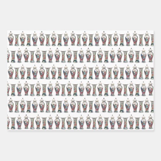  tabaksbladeren lef vasginger-potten  inpakpapier vel (Voorkant 3)