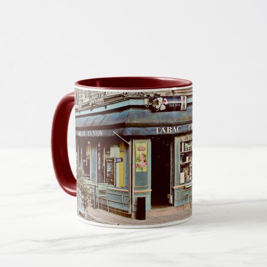 tabakswinkel in Frankrijk Mok (Voorkant links)
