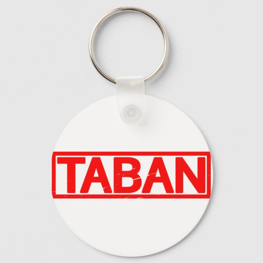 Taban Stamp Sleutelhanger (Voorkant)