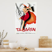 Tabarine door Paul Colin | Art Deco 1920 Poster (Keuken)