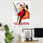 Tabarine door Paul Colin | Art Deco 1920 Poster (Thuiskantoor)
