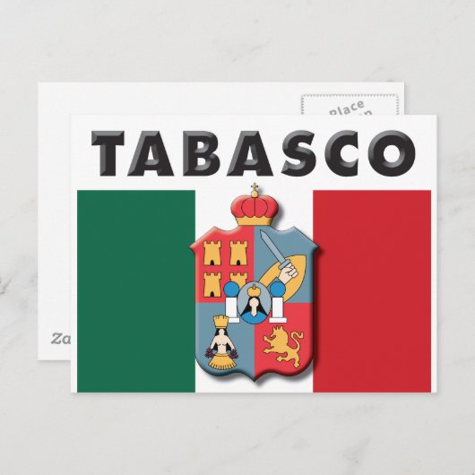 Tabasco Briefkaart (Voorkant / Achterkant)