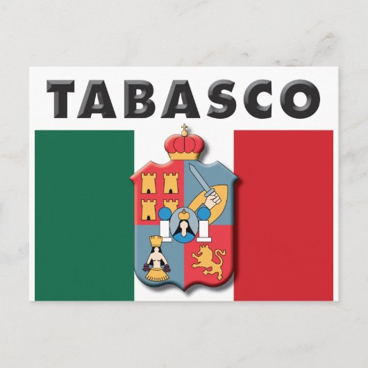 Tabasco Briefkaart (Voorkant)