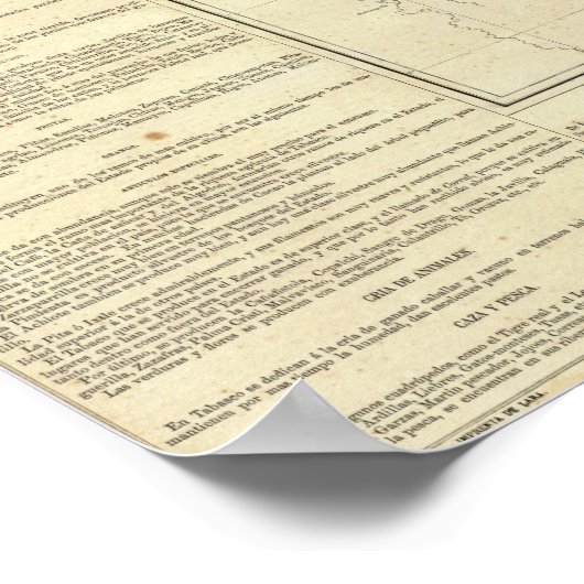 Tabasco, Mexico Poster (Hoek)