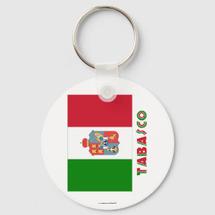 Tabasco Onofficiële vlag Sleutelhanger