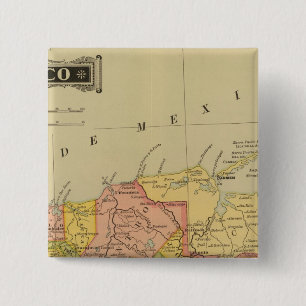 Tabasco Vierkante Button 5,1 Cm