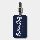 Tabblad Bagage Bagagelabel (Voorkant verticaal)