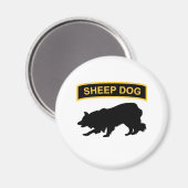Tabblad Sheepdog Magneet (Voorkant / Achterkant)