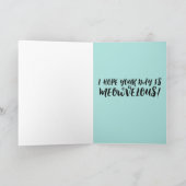 TABBY CAT ANNIVERSAIRE CARTES DE SALUT (Intérieur)