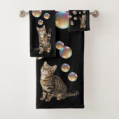 Tabby Cat Bubbles Cat  (En situation)