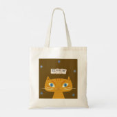 Tabby Cat Canvas tas (Achterkant)