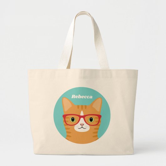 Tabby Cat Canvas tassen (Voorkant)