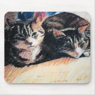 Tabby Cat "Catpad" Mousepad Muismat
