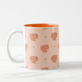 Tabby Cat Couple Mug (Gauche)