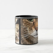 Tabby Cat Face and Paws - Funny Feline Design Mok (Midden)