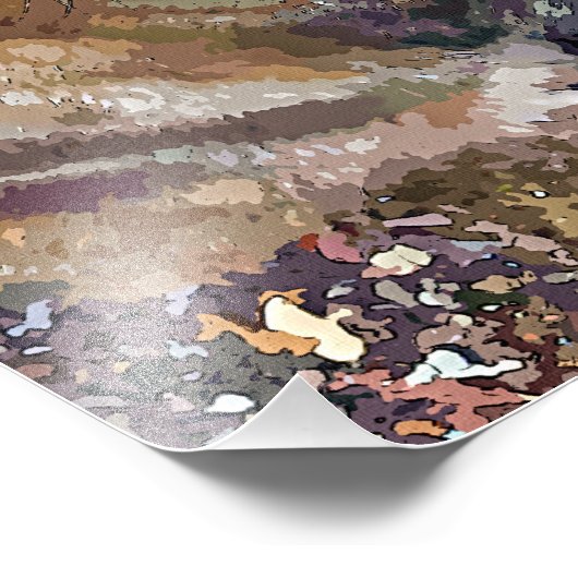 TABBY CAT FOTO AFDRUK (Hoek)