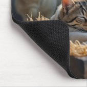 Tabby Cat in de schuur manager Muismat (Hoek)