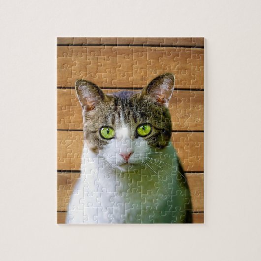 TABBY CAT JIGSAW PUZZLE LEGPUZZEL (Verticaal)