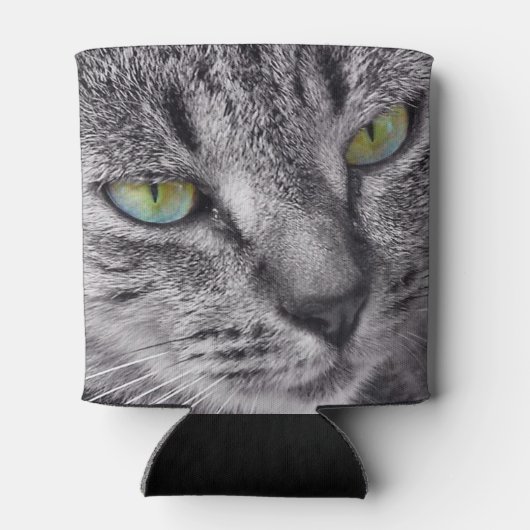 Tabby cat koelbox blikjeskoeler (Achterkant)