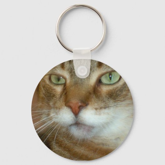 Tabby Cat Love Sleutelhanger (Voorkant)