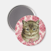 Tabby cat magneet (Voorkant / Achterkant)
