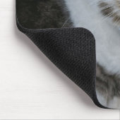 Tabby Cat met ogen Muismat (Hoek)