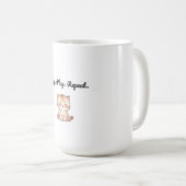 Tabby Cat Mug – Cozy Cartoon Cup for Cat Lovers &  (Devant droit)