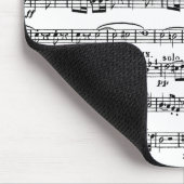 Tabby Cat op vel Music Muismat (Hoek)