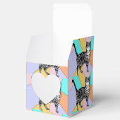 Tabby Cat Pastel Verjaardag Katten Cake Favor Box Bedankdoosjes (Geopend)